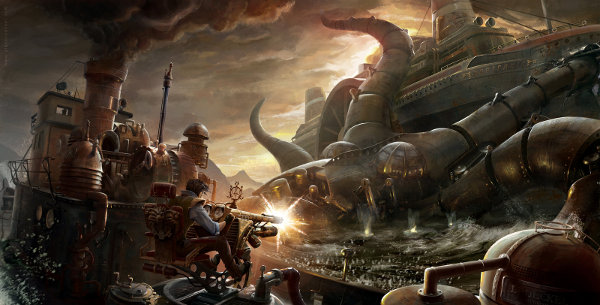 SteamPunk_Octopus_by_raybender