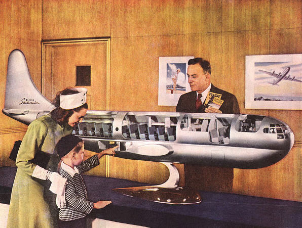 b377_05 Stratocruiserens reklameværdi var anseelig i de tidlige 50ere