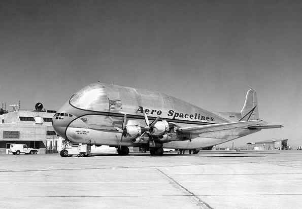 b377_09 Aero Spacelines B-377PG Pregnant Guppy på Dryden AFB