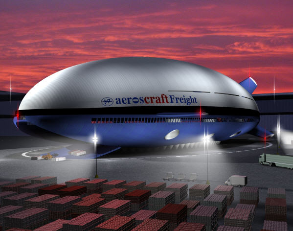 Aeroscraft design for en superblimp