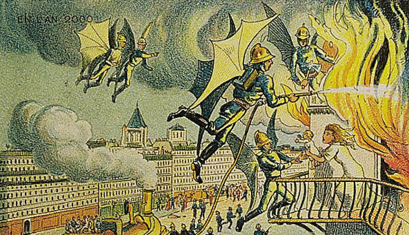 Fremtidens flyvende brandmænd