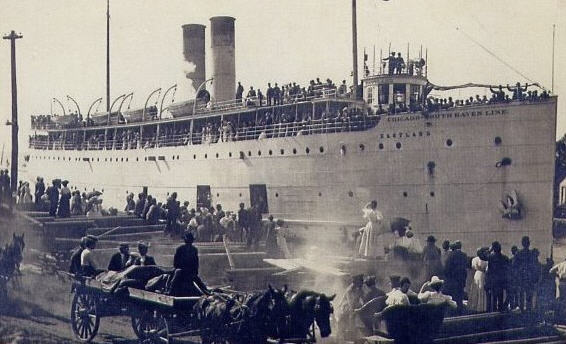 S.S. Eastland i storhedstiden