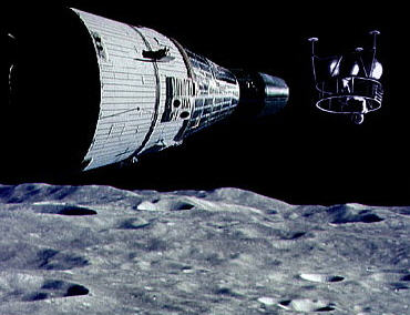 Gemini og LM under Lunar Rendezvous