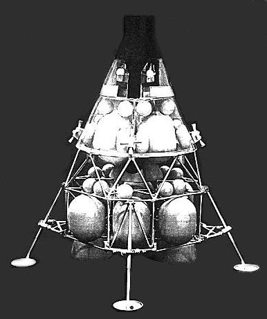 Gemini Lunar Surface Rescue Spacecraft