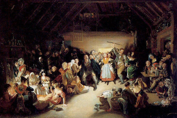 Samhain i en irsk lade i 1832