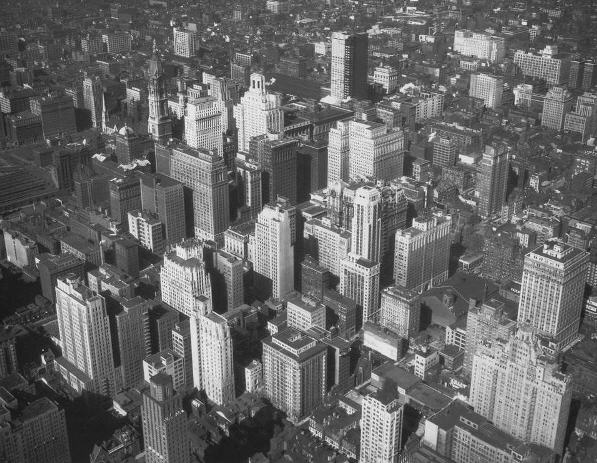 Skyskraber-tætheden er øget dramatisk i 1935