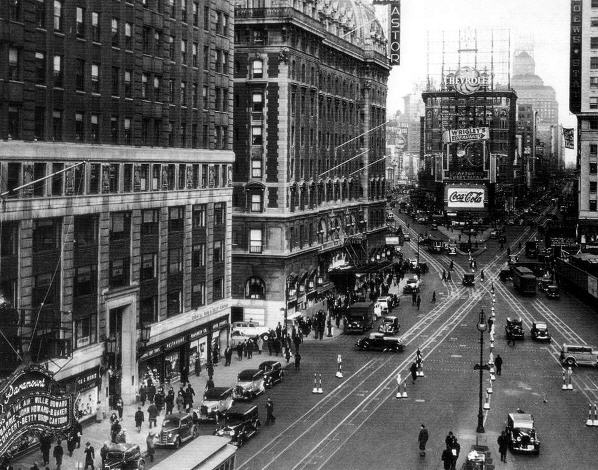 Time Square i 1935