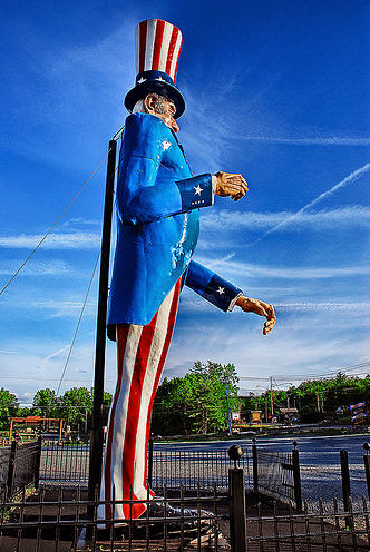 ra010 Verdens største Uncle Sam - 12m