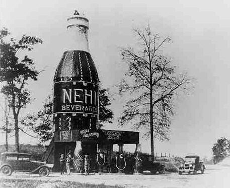 ra07 Nehi Inn, verdens største Cola flaske (1924-1933)
