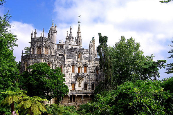 sintra03 Paladsanlægget Quinta da Regaleira også fra 1800tallet