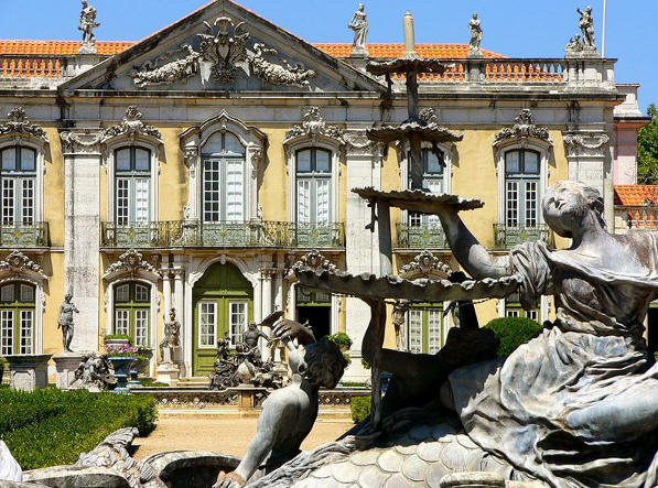 sintra07 Paladset i Queluz nær Sintra