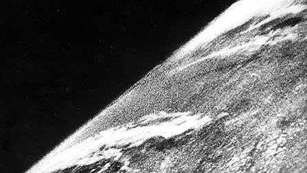 Verdens første billede fra rummet - oktober 1946