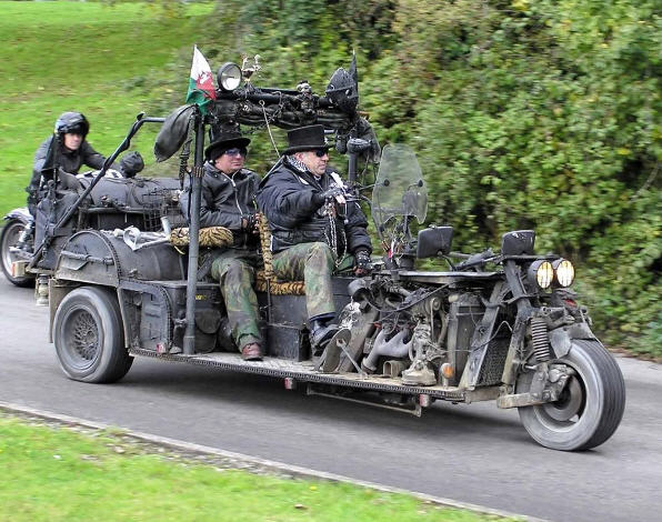 Steampunk or Mad Max, its your choice