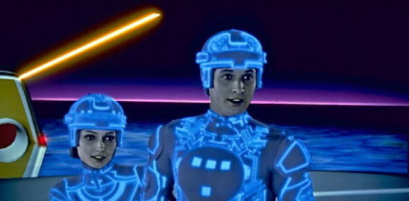 tron03 Måske ikke imponerende efter nutidens standard, men i 80erne var det WOW!
