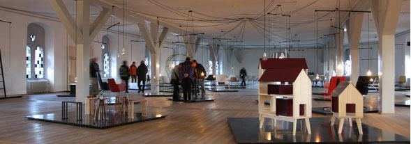 tårn02 Bibliotekssalen over Trinitatis kirken - nu udstillingslokale